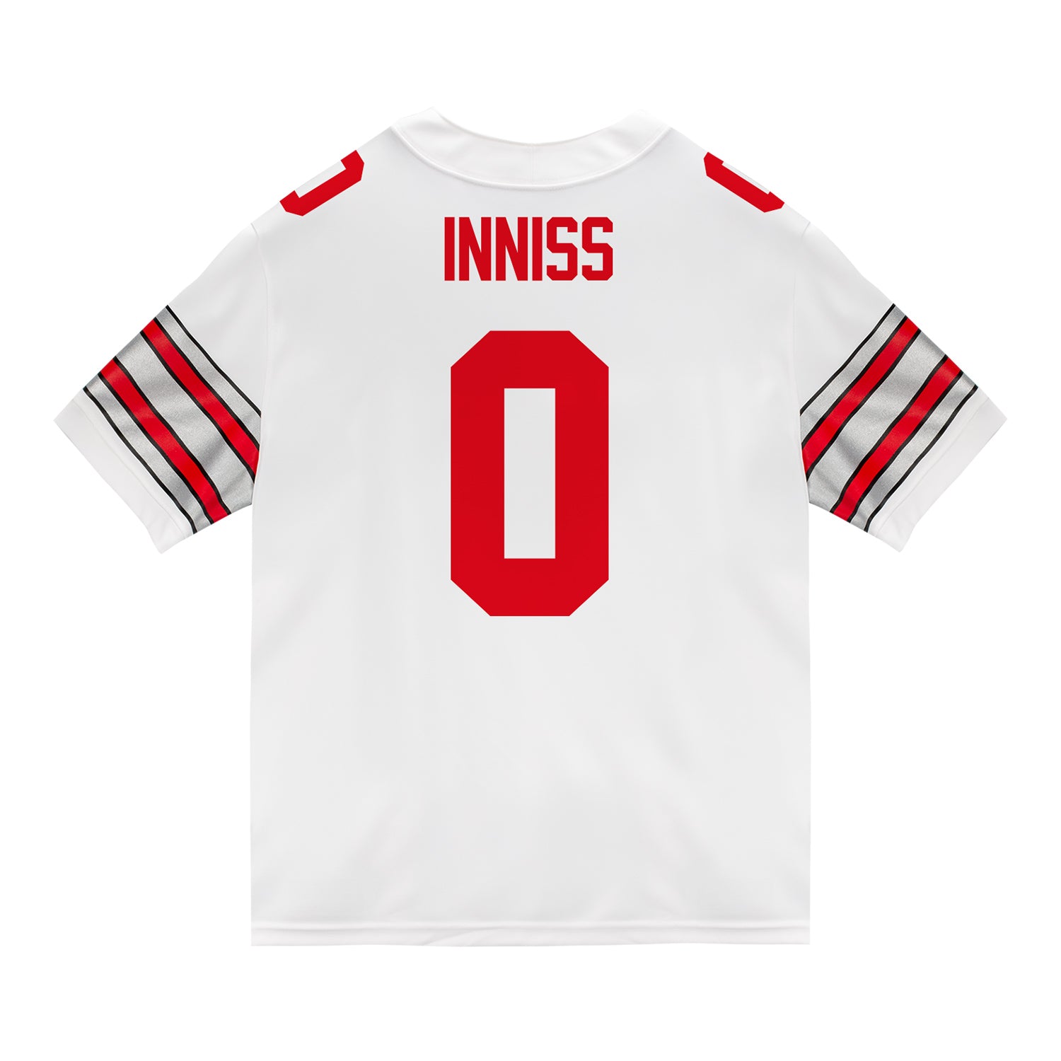 Ohio State Buckeyes Nike #0 Brandon Inniss Student Athlete White