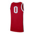Ohio State Buckeyes Nike Basketball Replica Jersey in Scarlet - Back View