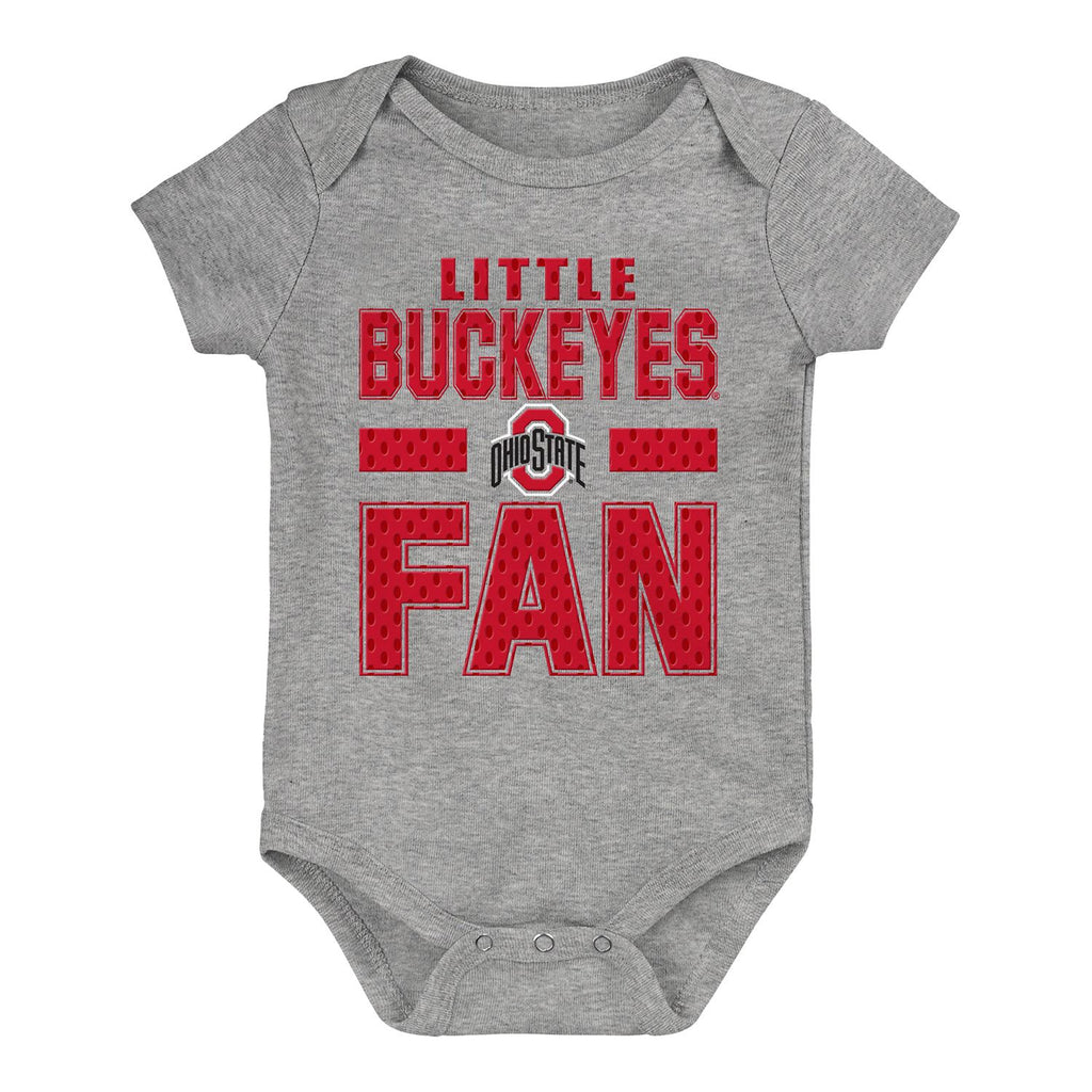 Newborn Ohio State Buckeyes Little Fan Onesie Shop OSU Buckeyes