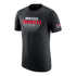 Ohio State Buckeyes Nike Black T-Shirt in Black - Front View