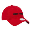 Ladies Ohio State Buckeyes Shoutout Scarlet Adjustable Hat - In Scarlet - Angled Left View
