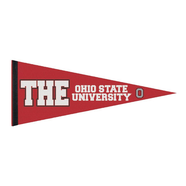 Ohio State Buckeyes The Ohio State Scarlet Pennant - Front View