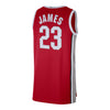 Ohio State Buckeyes Lebron James Jersey - In Scarlet - Back View