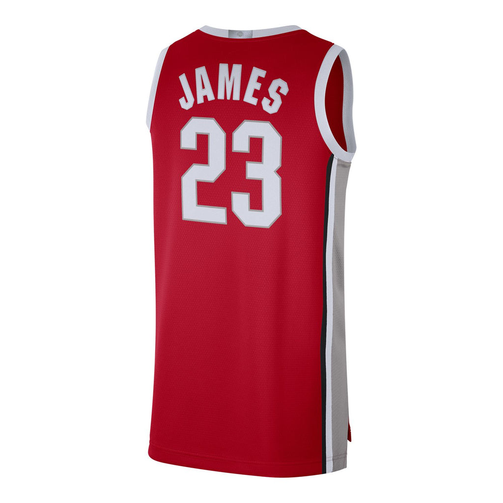 Lebron ohio state sales jersey