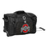 Ohio State Premium 22" Wheeled Carry On Duffel Bag in Black - Front View