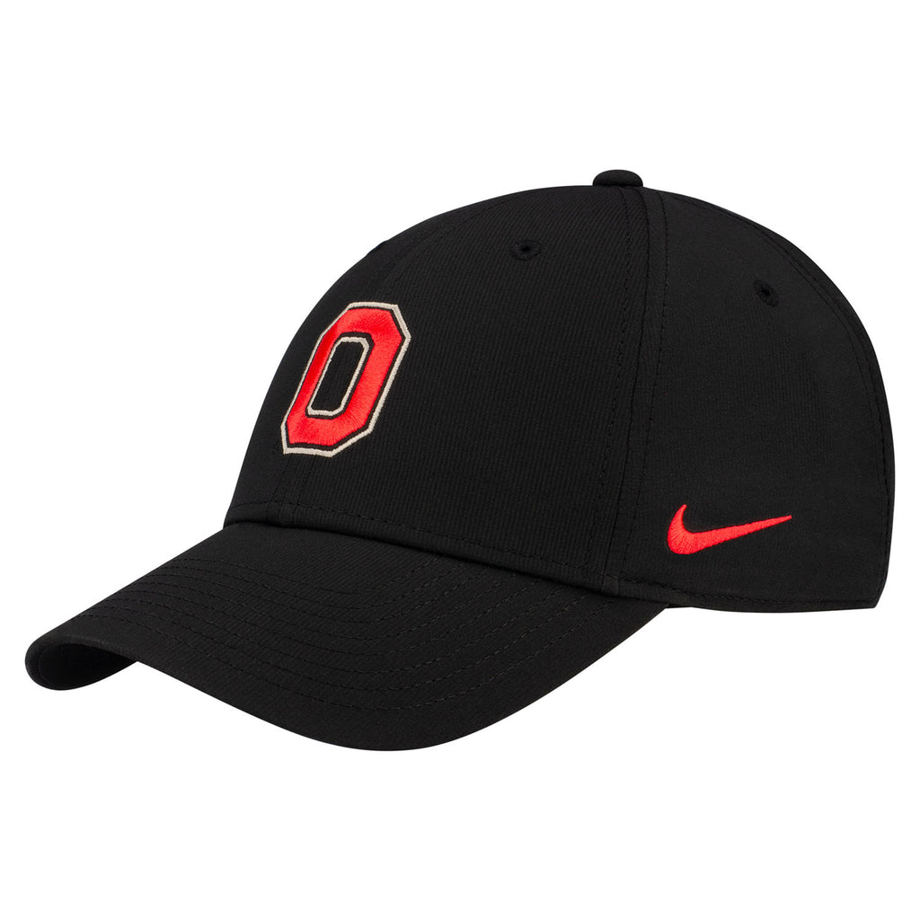 Ohio State Buckeyes Nike AeroBill Block O Fitted Hat