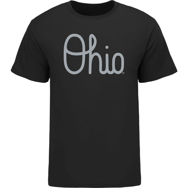 Ohio State Women's Gymnastics Tory Vetter Student Athlete T-Shirt In Black - Front View