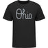 Ohio State Women's Gymnastics Tory Vetter Student Athlete T-Shirt In Black - Front View