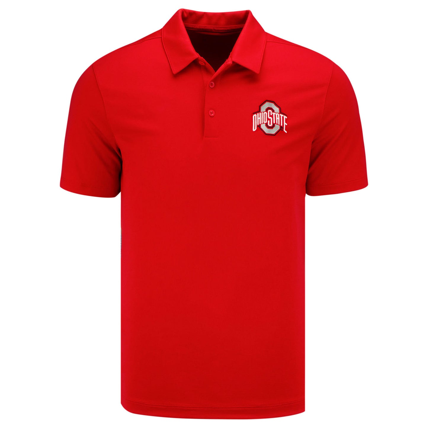 Ohio State Buckeyes Dade Athletic Mark Polo in Scarlet - Front View