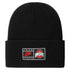 Ohio State Buckeyes Nike Team Sports Patch Knit Hat in Black - Front View