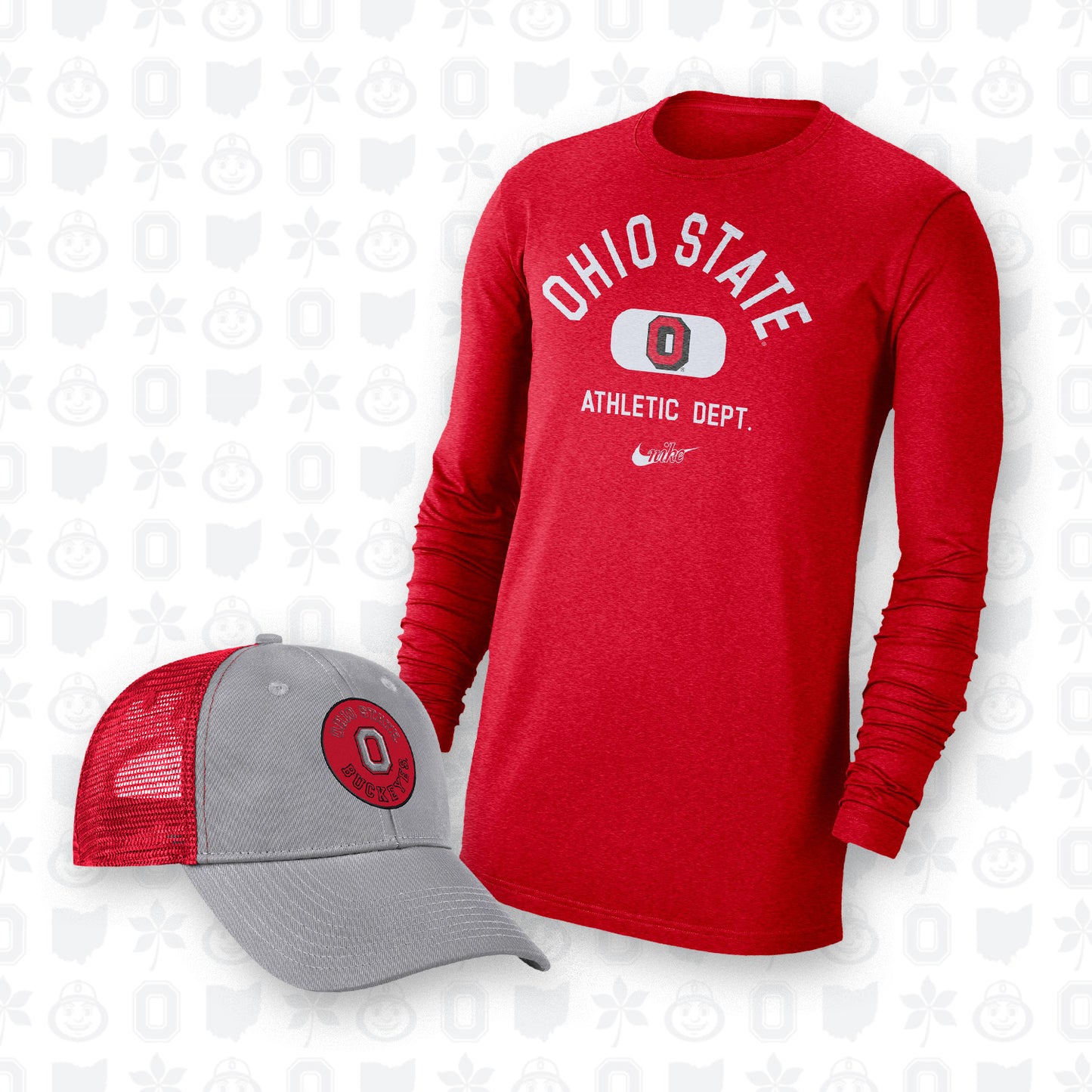 Buckeye Nation Days Long Sleeve and Hat