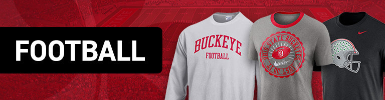 Nike Ohio State Buckeyes T-Shirt Mens Large Black Red GO BUCKS NCAA