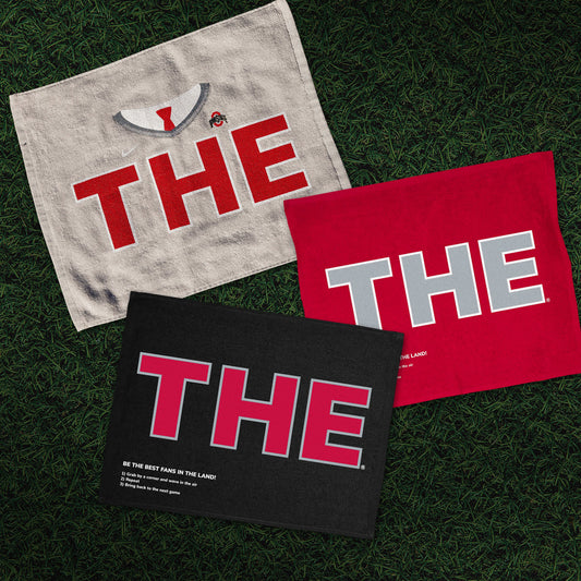Ohio State Buckeyes THE Rally Towel Bundle - Fronts