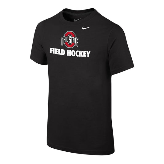 Youth Ohio State Buckeyes Field Hockey Black T-Shirt