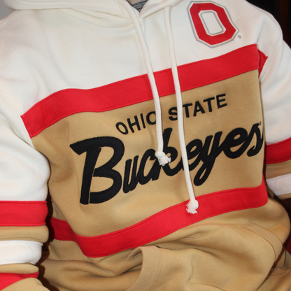 Ohio State Buckeyes Mitchell & Ness Head Coach Pullover Sweatshirt
