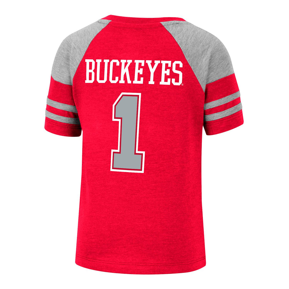 Ohio State Buckeyes Toddler #1 Nike Football Jersey - Everything