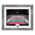 Ohio State Buckeyes Art Deco Stadium Silver Coin Photo Mint - Front View