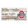 Ohio State Fighting Cancer Sign