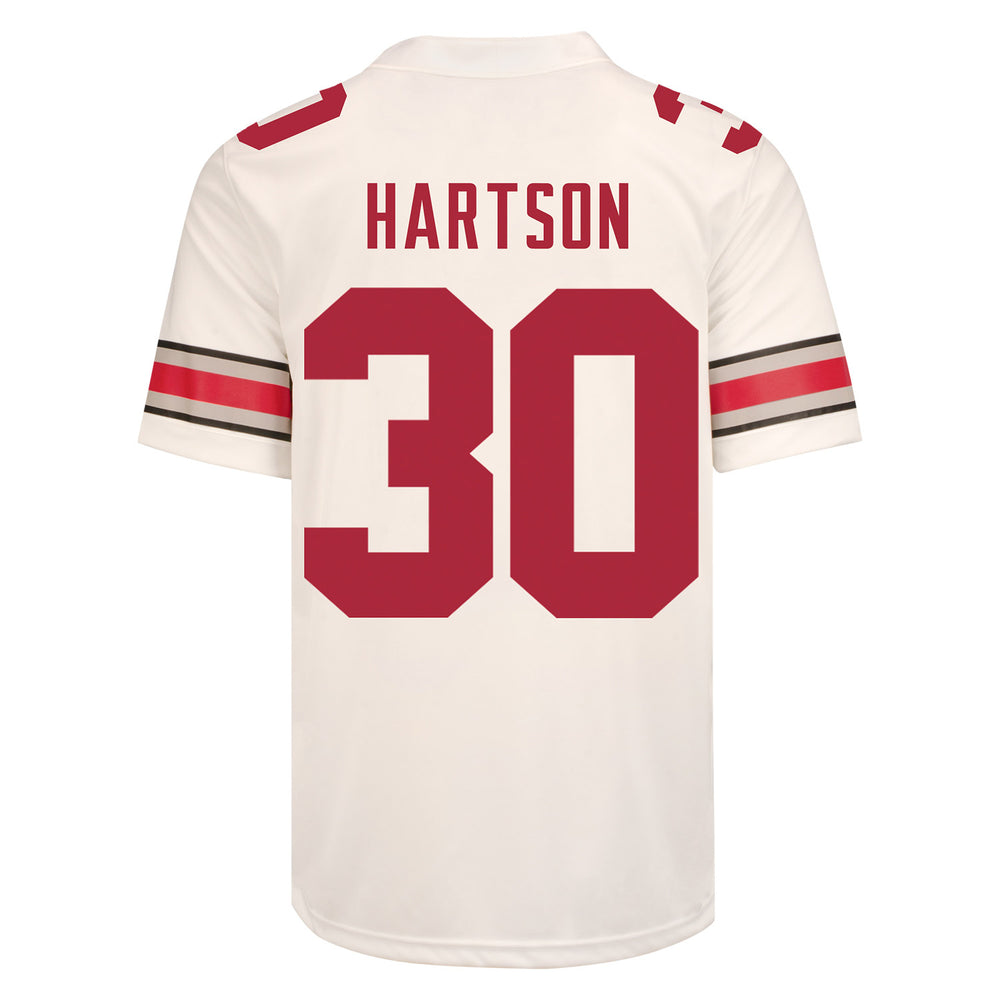 Ohio State Buckeyes Nike #24 Jermaine Mathews Jr. Student Athlete White Football Jersey / X-Large