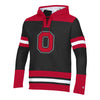 Ohio State Buckeyes Super Fan Hockey Big Logo Hooded Sweatshirt
