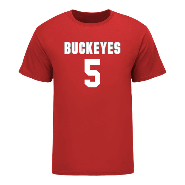 Ohio State Buckeyes Women's Lacrosse Student Athlete #5 Ashley Turner T-Shirt