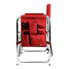 Ohio State Buckeyes Scarlet Sports Chair - Left View