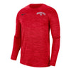 Ohio State Buckeyes Nike Velocity Game Scarlet Long Sleeve T-Shirt