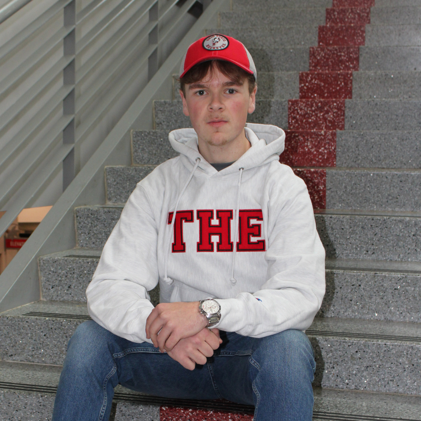Buckeye Nation Days Gray Hoodie and Hat