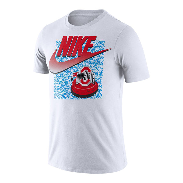 Ohio State Buckeyes Nike Spring Break T-Shirt in White - Front View