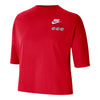 Ladies Ohio State Buckeyes Nike Boxy Crew T-Shirt