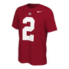 Ohio State Buckeyes Nike Olave Name and Number T-Shirt - Front View