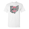 THE® Branded Ohio State Buckeyes State White Tee