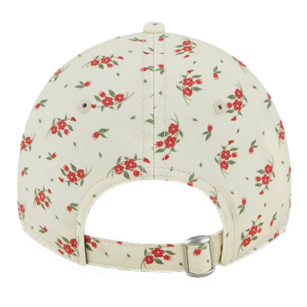 Ladies Ohio State Buckeyes Bloom Adjustable Hat - Back View