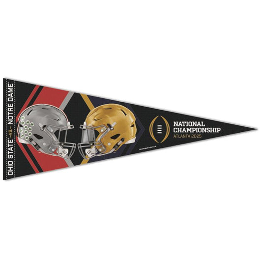 Ohio State Buckeyes Head to Head National Championship Pennant