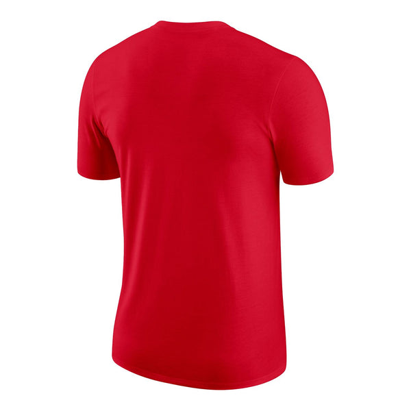 Ohio State Buckeyes Nike College Max 90 Scarlet T-Shirt - Back View