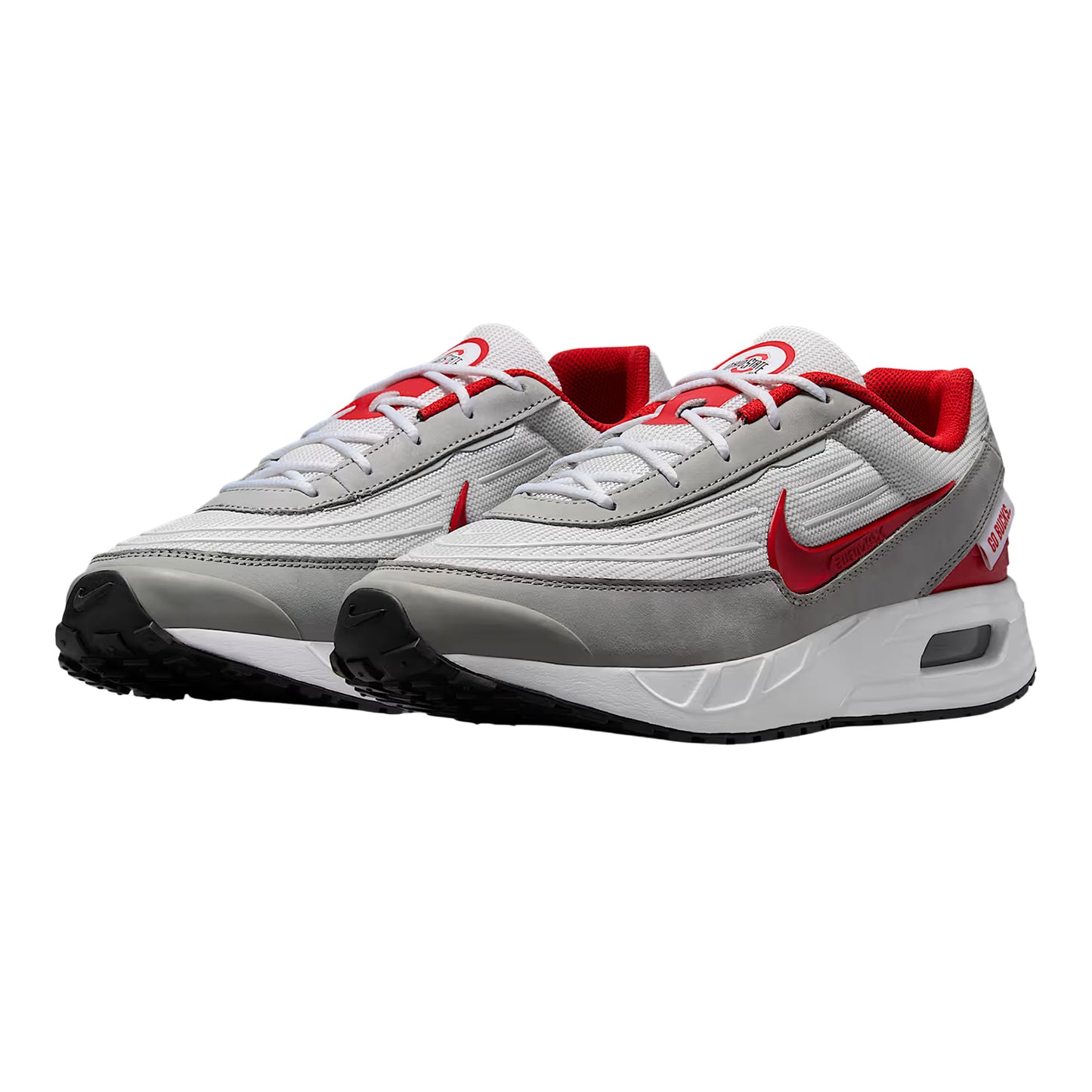 Ohio State Buckeyes Nike Air Max 25 Verse Shoes - Front Right View
