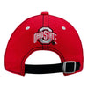 Youth Ohio State Buckeyes Old School Black Adjustable Hat - Back View