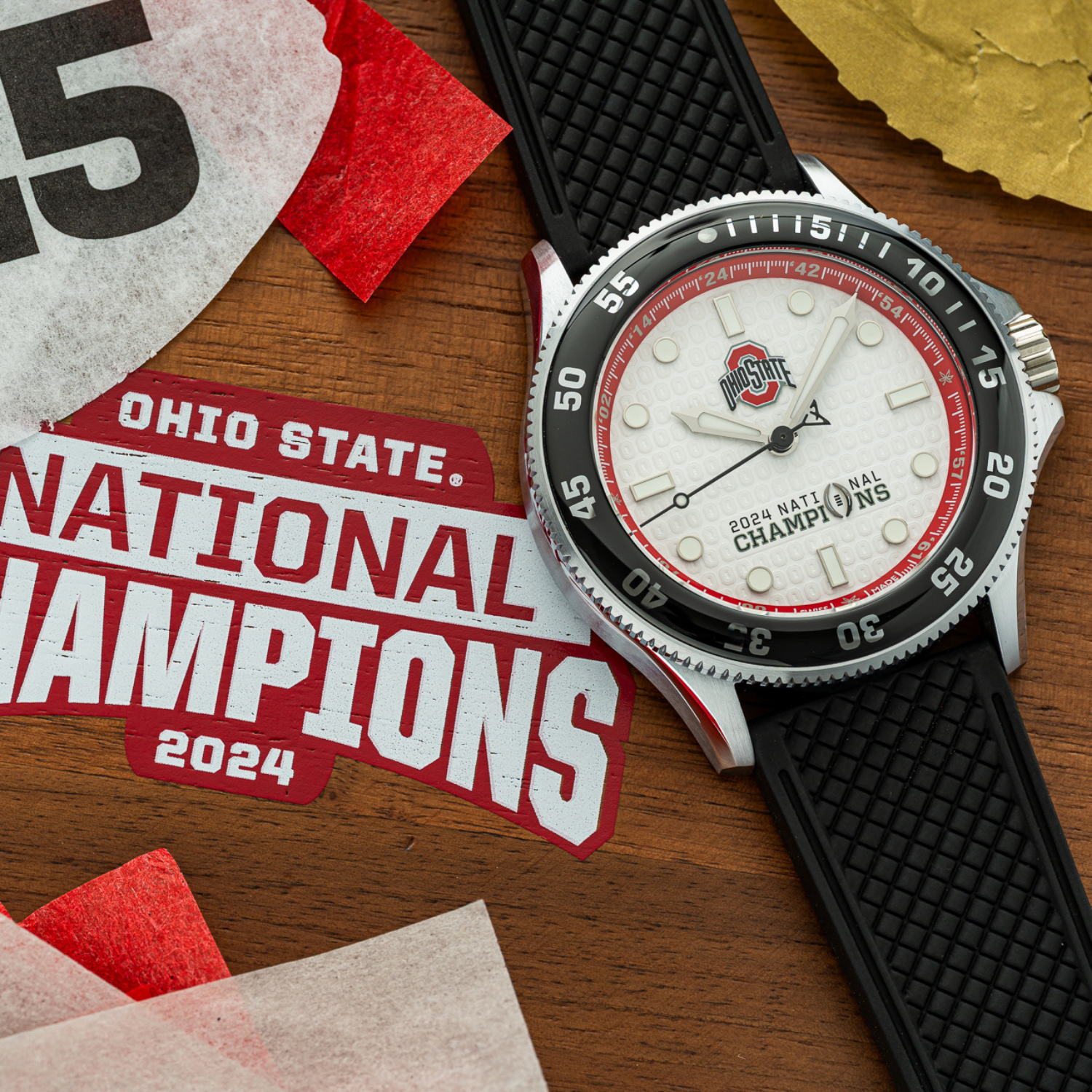 Ohio State Buckeyes 2024 National Champions Argos Watch