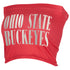 Ladies Ohio State Buckeyes Tube Top - In Scarlet - Front View