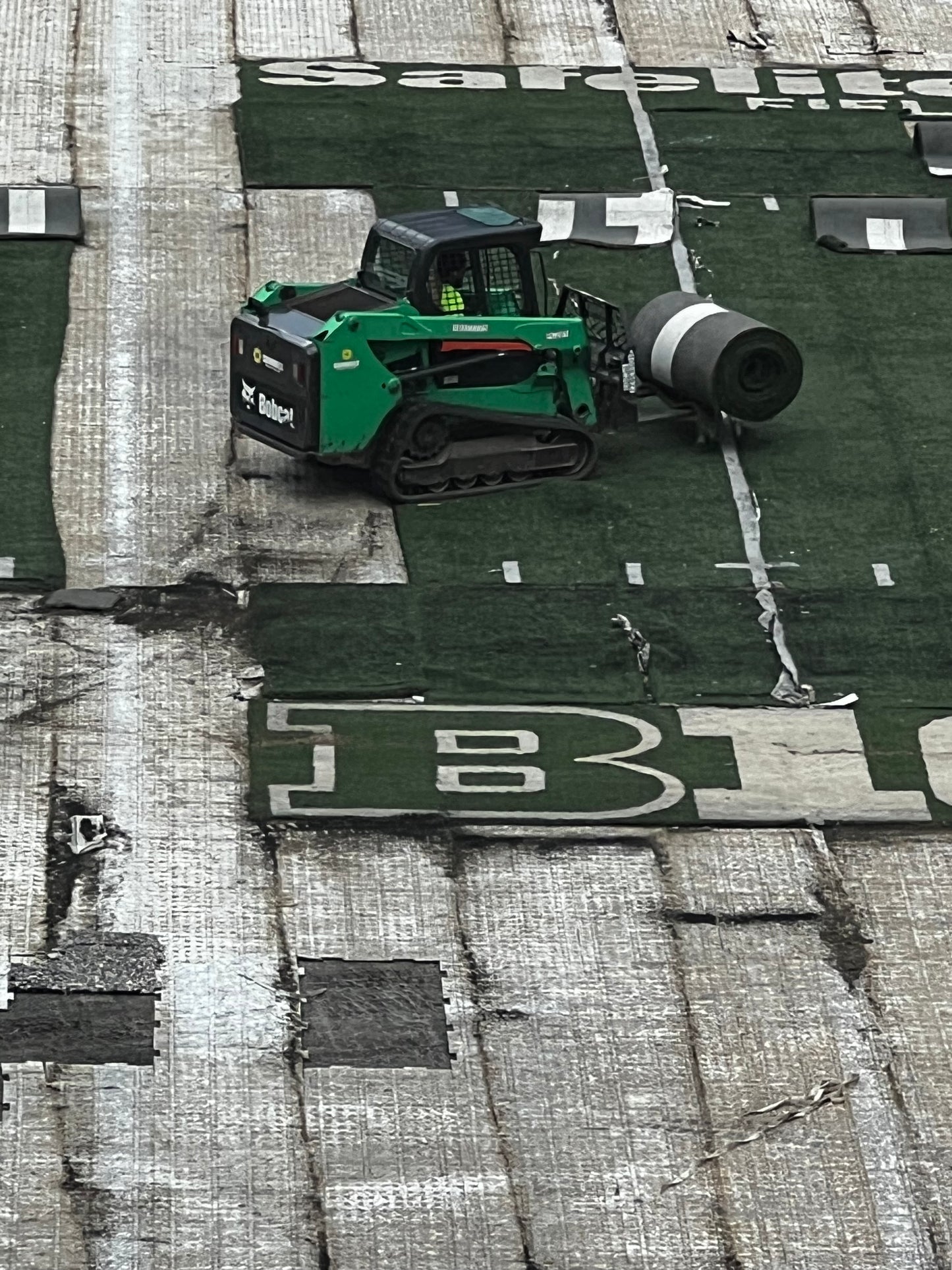 Ohio Stadium Official "B" BIG10 12'x15' ft Turf Cutout