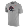 Ohio State Buckeyes Nike Football Helmet Gray T-Shirt