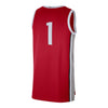 Ohio State Buckeyes Limited Basketball Jersey in Scarlet - Back View