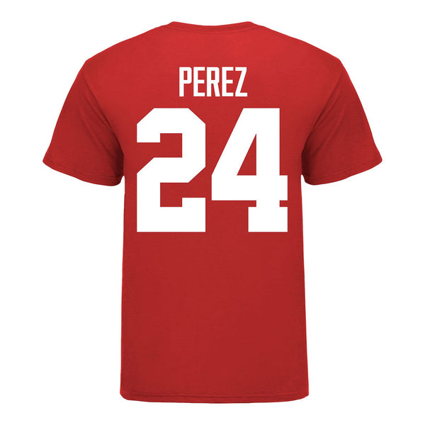 Ohio State Buckeyes Women's Lacrosse Student Athlete #24 Kiana Perez T-Shirt