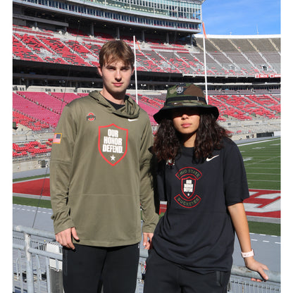 Ohio State Buckeyes Nike Our Honor Defend Lightweight Hoodie - Lifestyle Front View