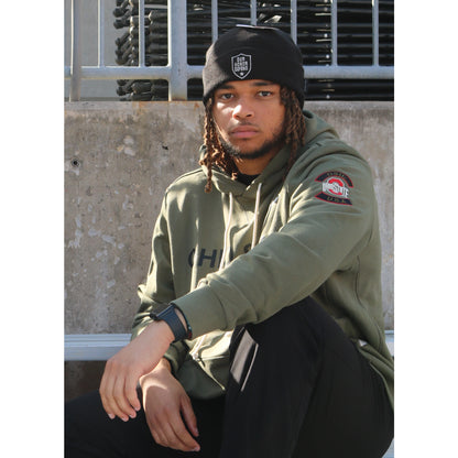 Ohio State Buckeyes Nike Our Honor Defend Standard Issue Hoodie - Lifestyle Front View