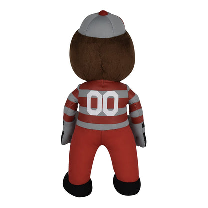 Ohio State Buckeyes Brutus 10" Plush - Back View