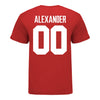 Ohio State Buckeyes Women's Lacrosse Student Athlete #00 Regan Alexander T-Shirt In Scarlet - Back View
