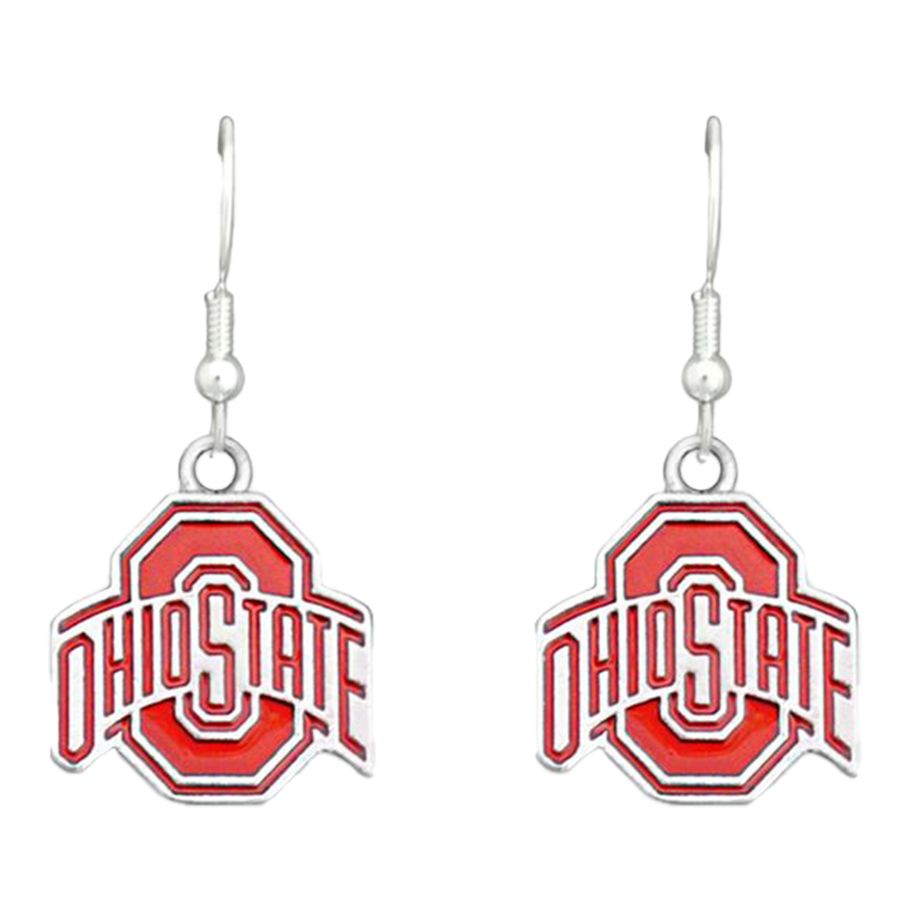 Ohio State Buckeyes Primary Sydney Earrings