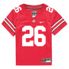 Ohio State Buckeyes Nike #26 Cedrick Hawkins Student Athlete Scarlet Football Jersey - In Scarlet - Front View