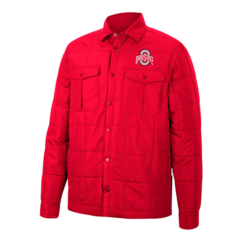 Ohio State Buckeyes Quilted Jacket | Shop OSU Buckeyes